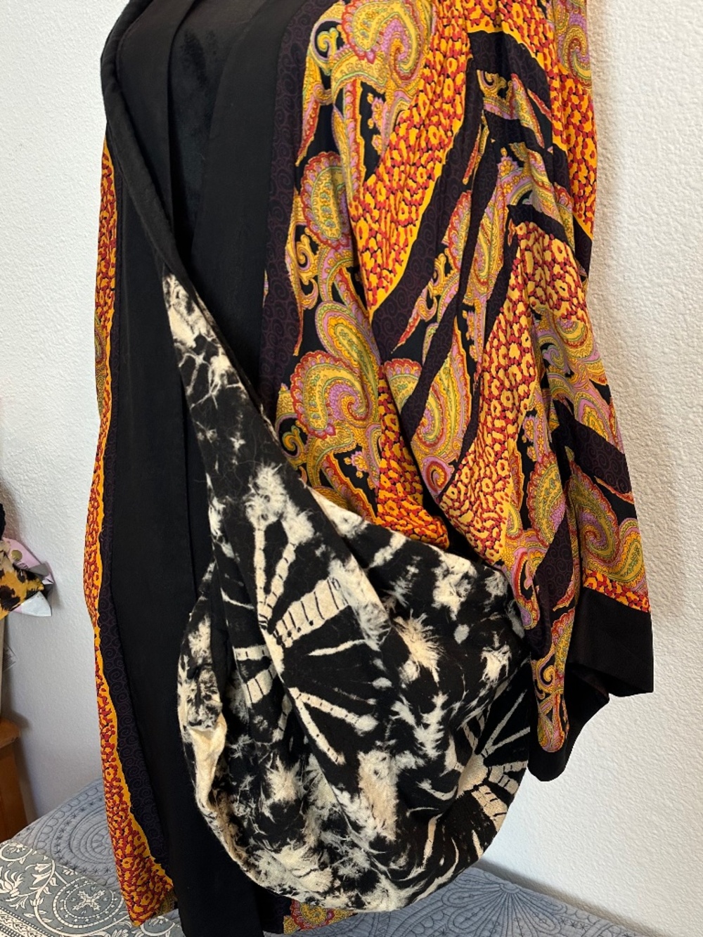 Bohemian Tie Dye Hobo bag